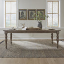  Liberty Furniture Industries Inc. Americana Farmhouse 615-T4290 Rectangular Leg Table IMAGE 1