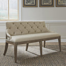  Liberty Furniture Industries Inc. Americana Farmhouse 615-C6501B Uph Shelter Dining Bench IMAGE 1
