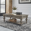 Liberty Furniture Industries Inc. Americana Farmhouse 615-OT1010 Rectangular Cocktail Table IMAGE 1