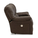  Signature Design by Ashley Leesworth U4380874 Reclining Power Loveseat IMAGE 4
