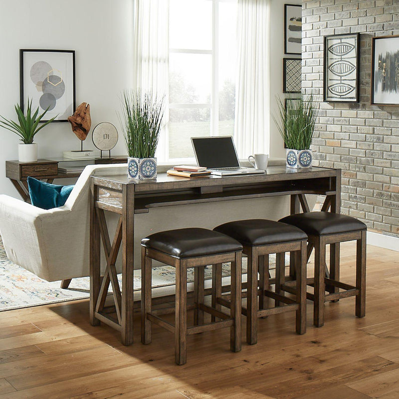  Liberty Furniture Industries Inc. Lennox 871-OT6636 Counter Height Dining Table IMAGE 2