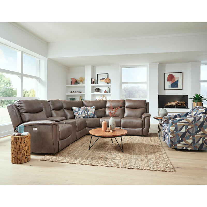 Southern Motion Ovation Power Reclining Fabric 6 pc Sectional 343-07/343-80/343-46/343-84/343-92/343-08-990-21 IMAGE 1