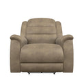 La-Z-Boy Redwood Leather Look Recliner with Wall Recline 016776 D160462 IMAGE 1
