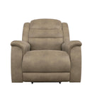 La-Z-Boy Redwood Power Leather Look Recliner with Wall Recline 16X776 D160462 IMAGE 1