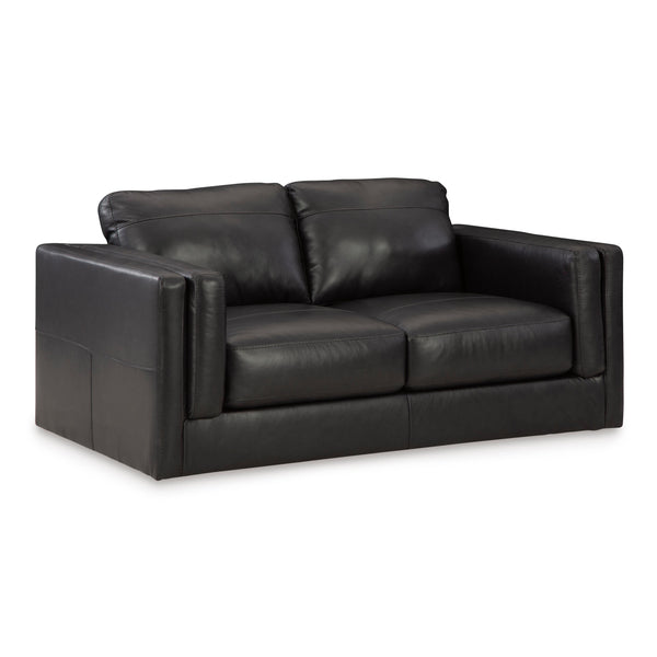  Signature Design by Ashley Amiata 5740535 Loveseat IMAGE 1