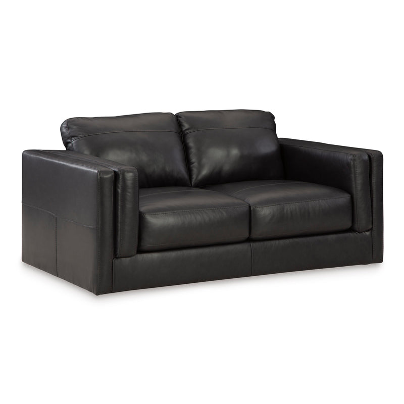  Signature Design by Ashley Amiata 5740535 Loveseat IMAGE 1