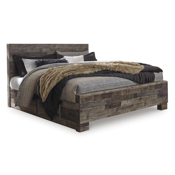 Signature Design by Ashley Derekson King Panel Bed with Storage B100-14/B200-56/B200-58/B200-60/B200-60 IMAGE 1