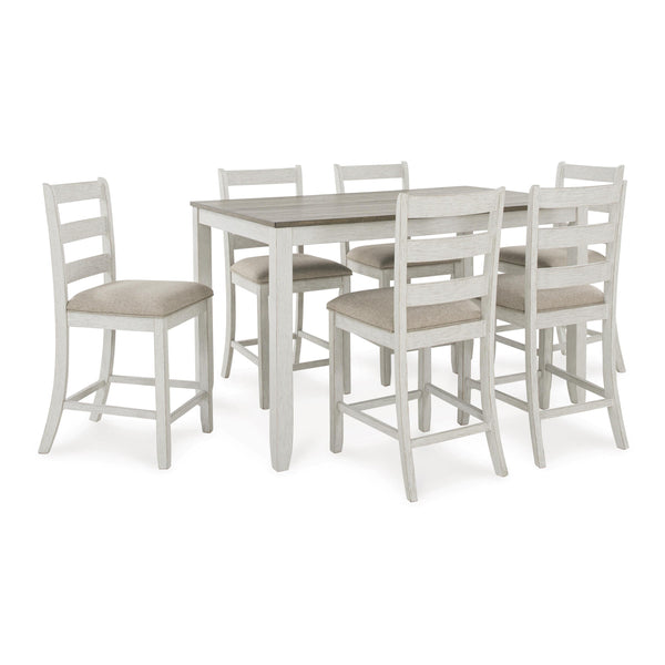 Signature Design by Ashley Skempton 7 pc Counter Height Dinette D394-423 IMAGE 1