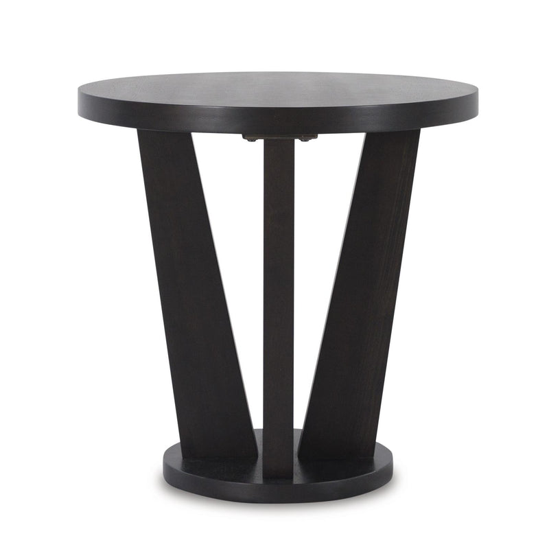  Signature Design by Ashley Chasinfield T458-6 Round End Table IMAGE 2