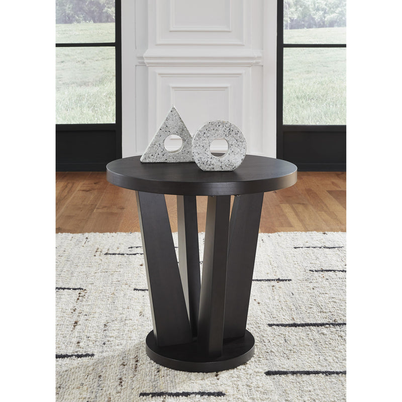  Signature Design by Ashley Chasinfield T458-6 Round End Table IMAGE 5