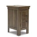  Signature Design by Ashley Moriville T731-7 Chair Side End Table IMAGE 1