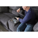  Catnapper Burbank 281 6 pc Power Sectional - Smoke IMAGE 5