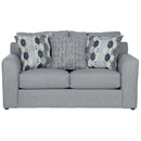 Jackson Furniture Hooten Stationary Fabric Loveseat 3288-02 1842-23/2078-43 IMAGE 2