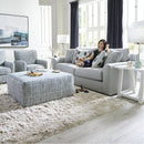 Jackson Furniture Hooten Fabric Ottoman 3288-12 2079-43 IMAGE 2