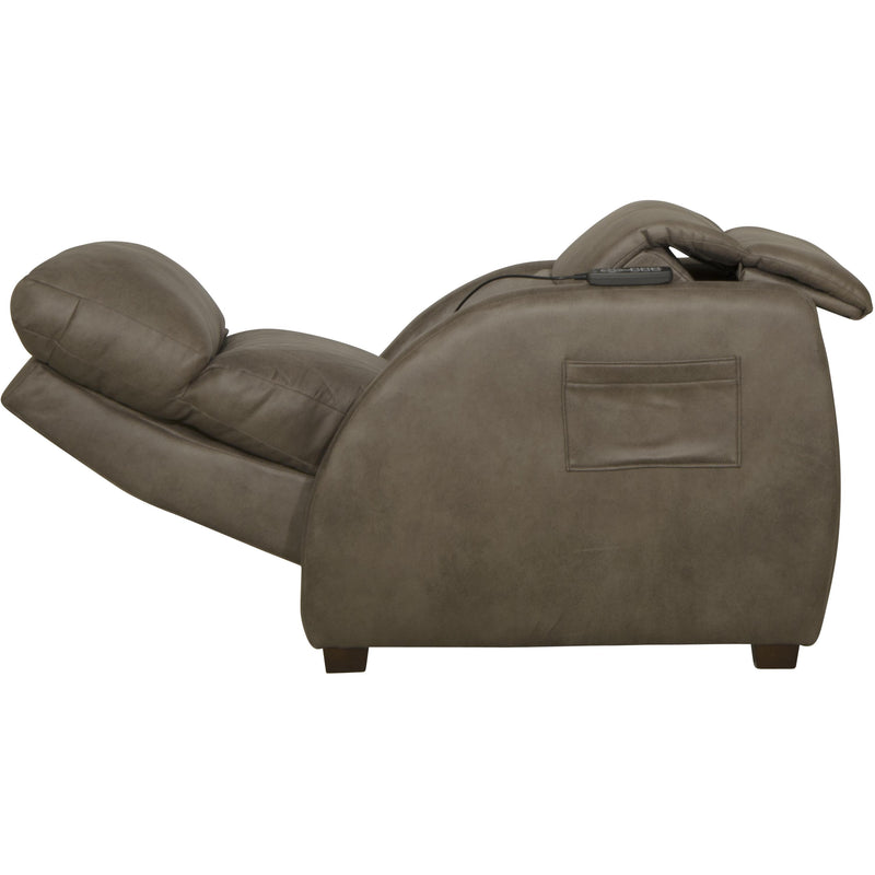 Catnapper Relaxer Power Fabric and Leather Look Recliner with Wall Recline 7641067 1276-19/1417-19 IMAGE 10