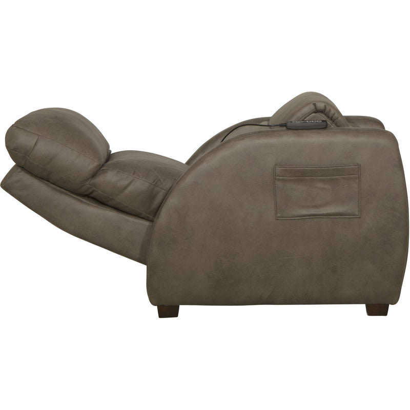 Catnapper Relaxer Power Fabric and Leather Look Recliner with Wall Recline 7641067 1276-19/1417-19 IMAGE 9