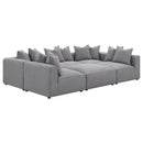 Coaster Furniture Jennifer Fabric 6 pc Sectional 551594-SET IMAGE 6