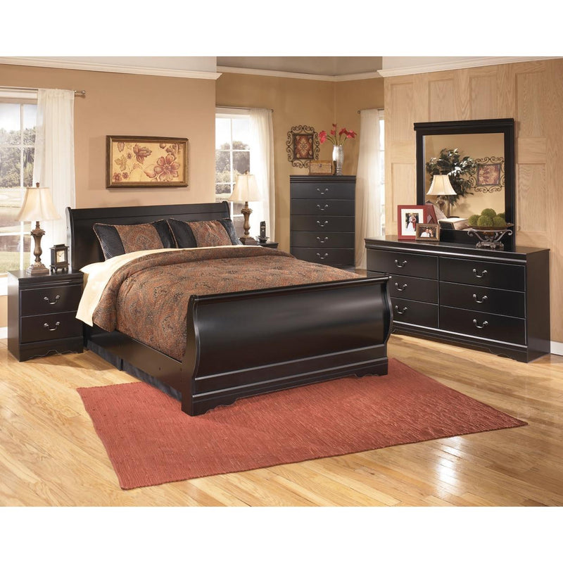  Signature Design by Ashley Huey Vineyard B128B42 7 pc Full Sleigh Bedroom Set IMAGE 1
