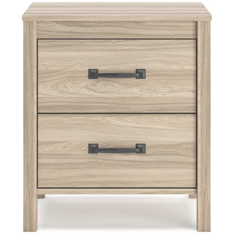 Signature Design by Ashley Battelle EB3929-292 Two Drawer Night Stand IMAGE 3