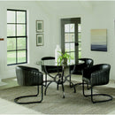  Coaster Furniture Aviano 108291 Dining Table IMAGE 6