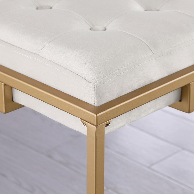 Coaster Furniture Nadia 183645 Upholstered Backless Counter Stool - Beige (Set of 2) IMAGE 10