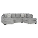 Signature Design by Ashley Casselbury 52906S1 2 pc Sectional with Chaise IMAGE 1