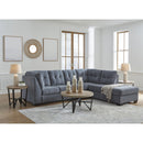 Signature Design by Ashley Marleton 55303S4 2 pc Sleeper Sectional with Chaise IMAGE 6