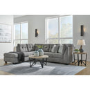 Signature Design by Ashley Marleton 55305S3 2 pc Sleeper Sectional with Chaise IMAGE 7