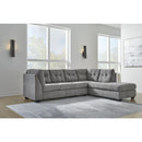 Signature Design by Ashley Marleton 55305S4 2 pc Sleeper Sectional with Chaise IMAGE 3