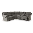 Signature Design by Ashley Museum 81807S1 2 pc Reclining Sectional IMAGE 1