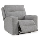  Signature Design by Ashley Biscoe 9050313 Power Recliner with Adjustable Headrest IMAGE 2