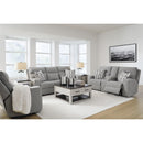  Signature Design by Ashley Biscoe 9050318 Power Reclining Loveseat with Console and Adjustable Headrest IMAGE 17
