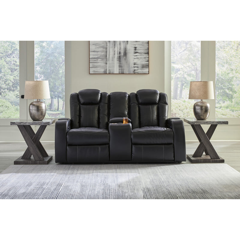 Signature Design by Ashley Caveman Den 9070318 Power Reclining Loveseat with Console and Adjustable Headrest IMAGE 6
