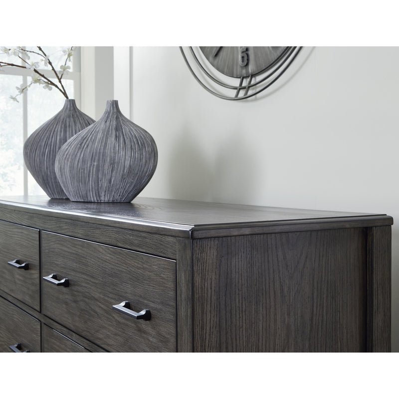 Signature Design by Ashley Montillan B651B1 Dresser and Mirror IMAGE 4