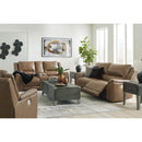 Signature Design by Ashley Trasimeno U8281518 Power Reclining Loveseat with Console and Adjustable Headrest IMAGE 16