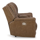 Signature Design by Ashley Trasimeno U8281518 Power Reclining Loveseat with Console and Adjustable Headrest IMAGE 4
