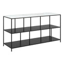  Zuo 109487 Singularity Console Table White & Black IMAGE 1