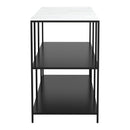  Zuo 109487 Singularity Console Table White & Black IMAGE 2