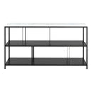  Zuo 109487 Singularity Console Table White & Black IMAGE 3