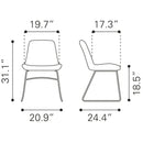 Zuo Tammy Dining Chair 109334 IMAGE 10
