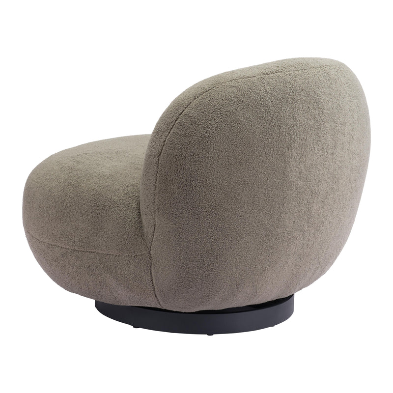 Zuo Myanmar Swivel Fabric Accent Chair 109346 IMAGE 5