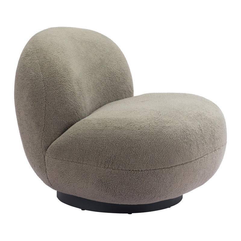 Zuo Myanmar Swivel Fabric Accent Chair 109346 IMAGE 6