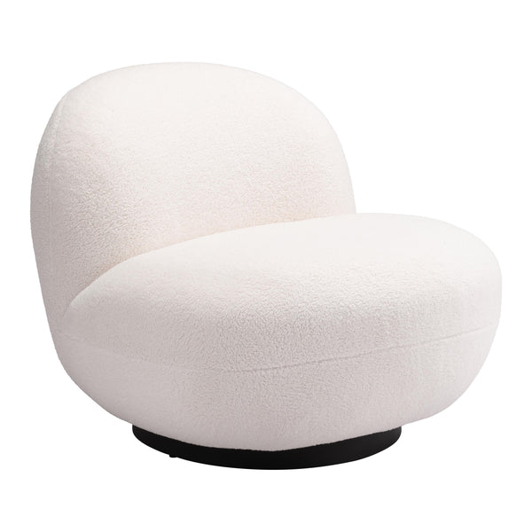 Zuo Myanmar Swivel Fabric Accent Chair 109345 IMAGE 1