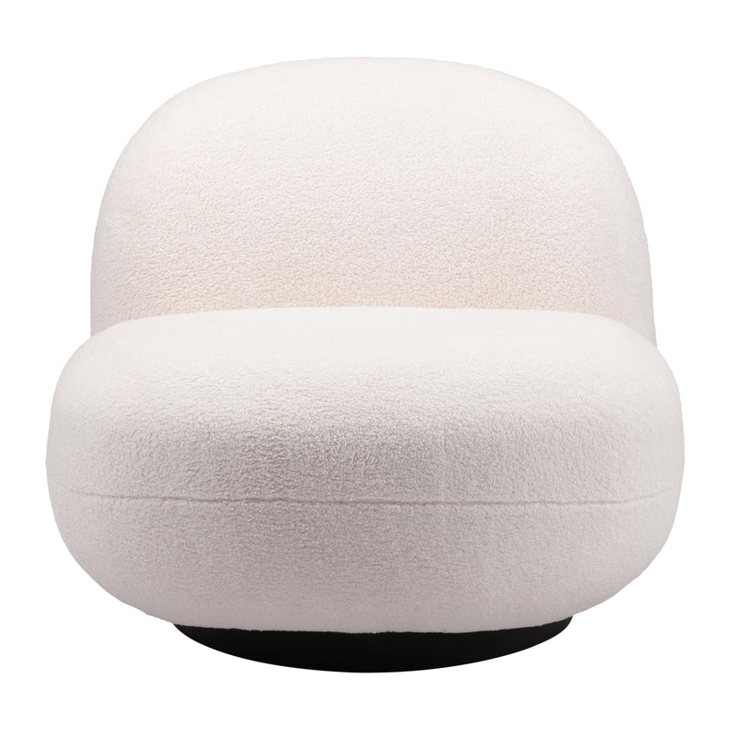 Zuo Myanmar Swivel Fabric Accent Chair 109345 IMAGE 3