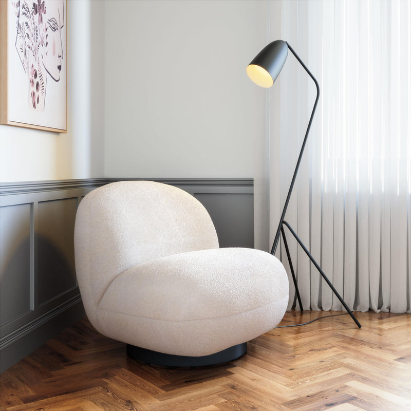 Zuo Myanmar Swivel Fabric Accent Chair 109345 IMAGE 8