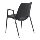  Zuo Desi 109534 Dining Chair - Black IMAGE 5