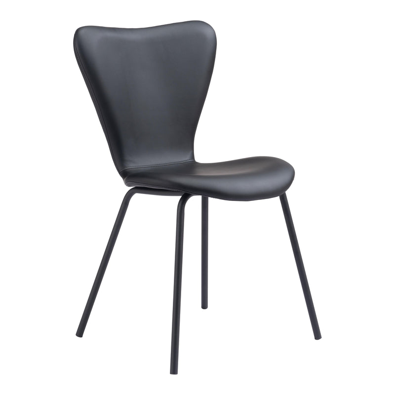 Zuo Torlo 109631 Dining Chair - Black IMAGE 1
