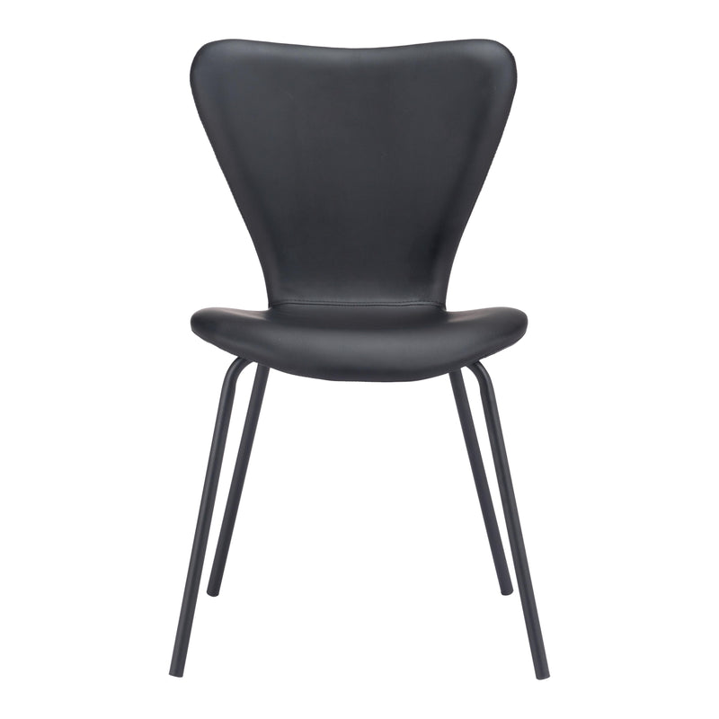 Zuo Torlo 109631 Dining Chair - Black IMAGE 3