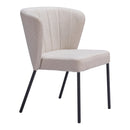 Zuo Aimee 109678 Dining Chair - Beige IMAGE 1