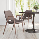  Zuo Desi 109730 Dining Chair - Brown & Walnut IMAGE 7